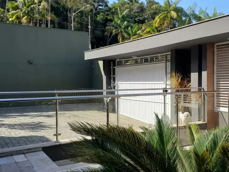 Pintura de galpão em Joinville — Pintura Santos
