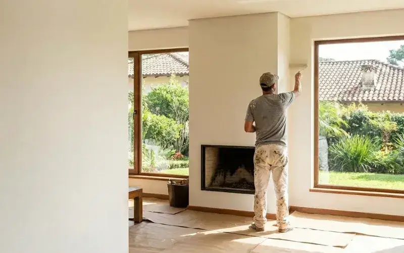 Pintura de casas e apartamentos em Joinville — Pintura Santos